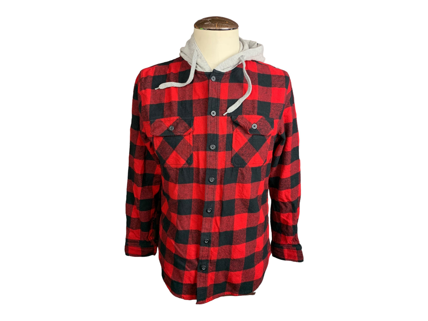 The Crow Hooded Flannel Custom Rework Large