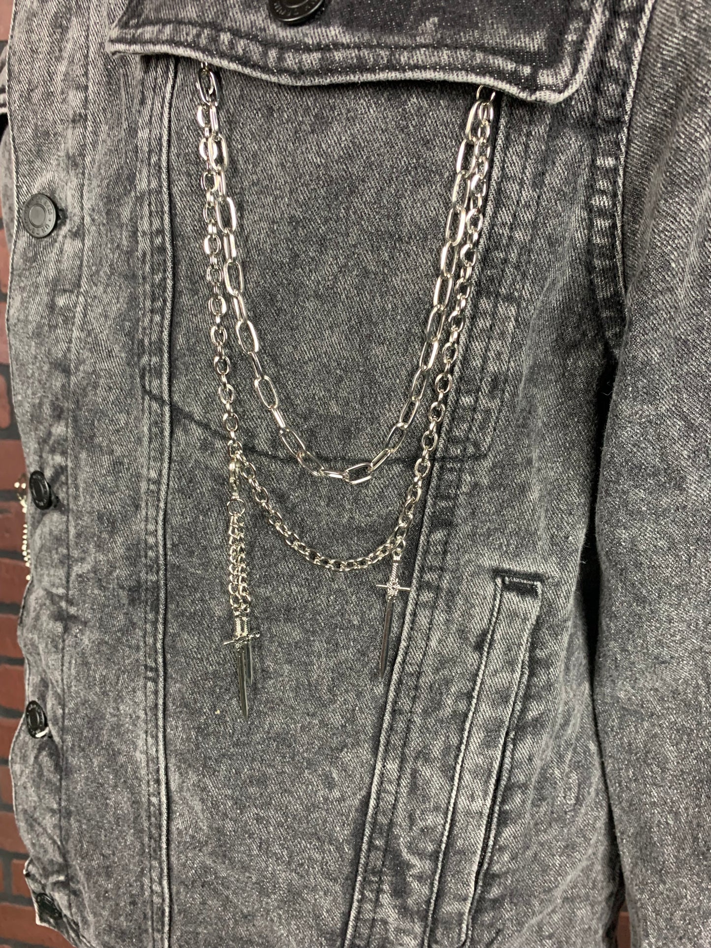 Sleep Token Jean Jacket Custom Rework XL I