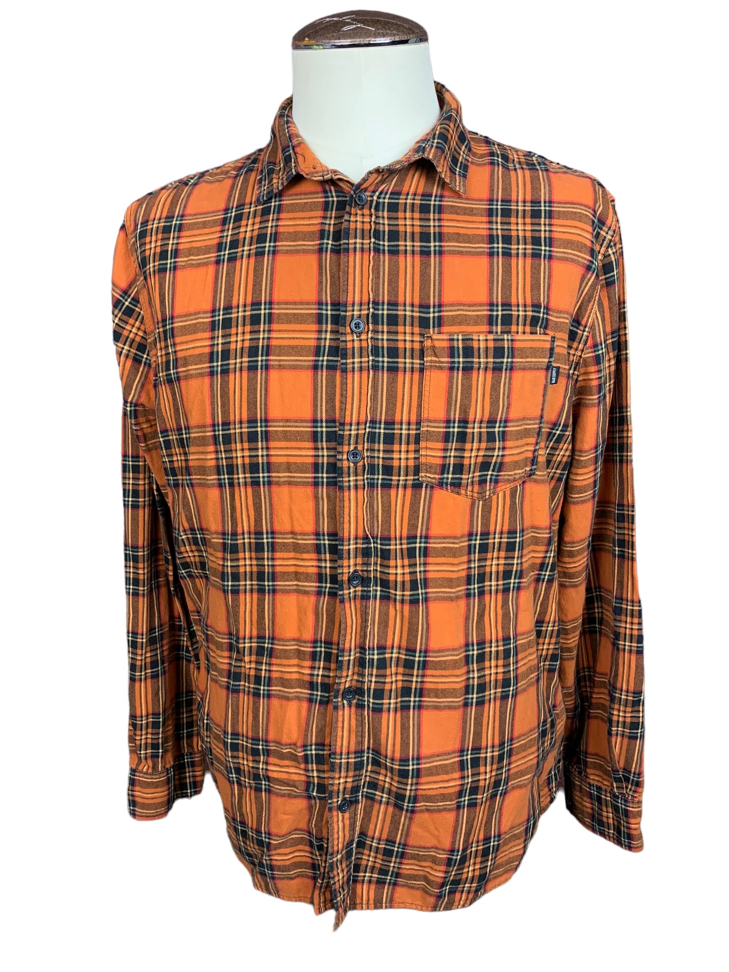 The Offspring Flannel Shirt Custom Rework XL