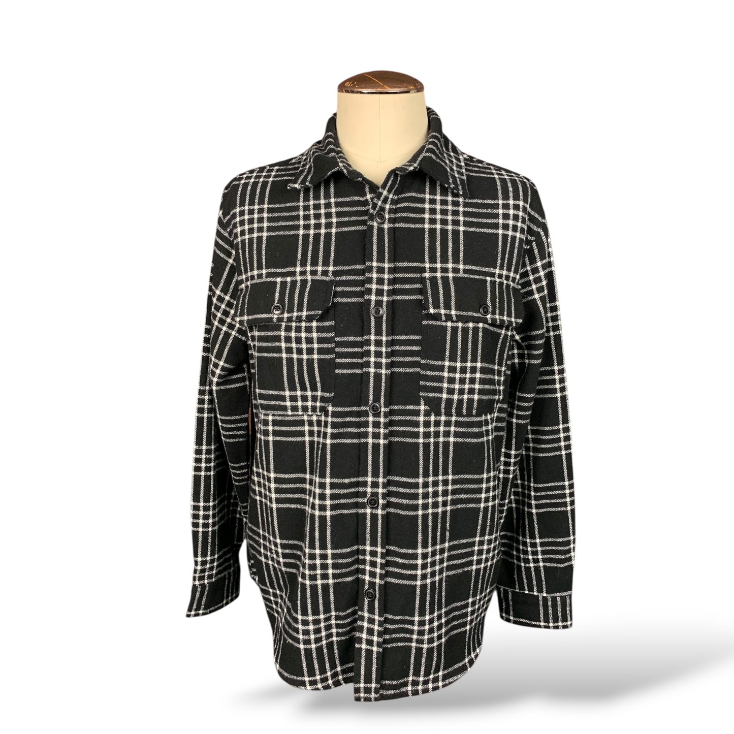 Spirit x Terrifier Flannel Shirt Custom Rework Size Large