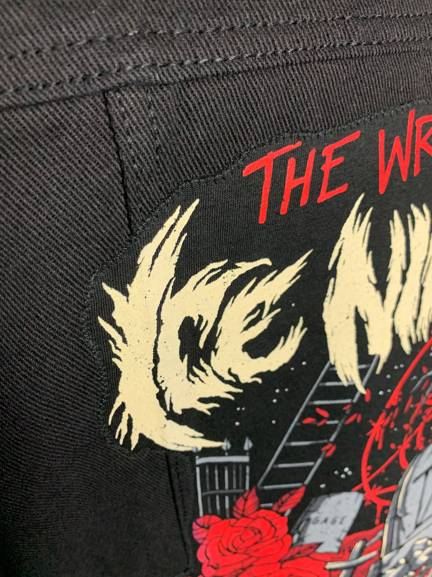 Ice Nine Kills Jean Jacket Custom Rework XL