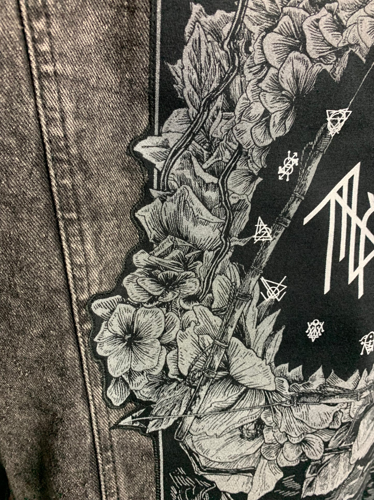 Sleep Token Jean Jacket Custom Rework XL I