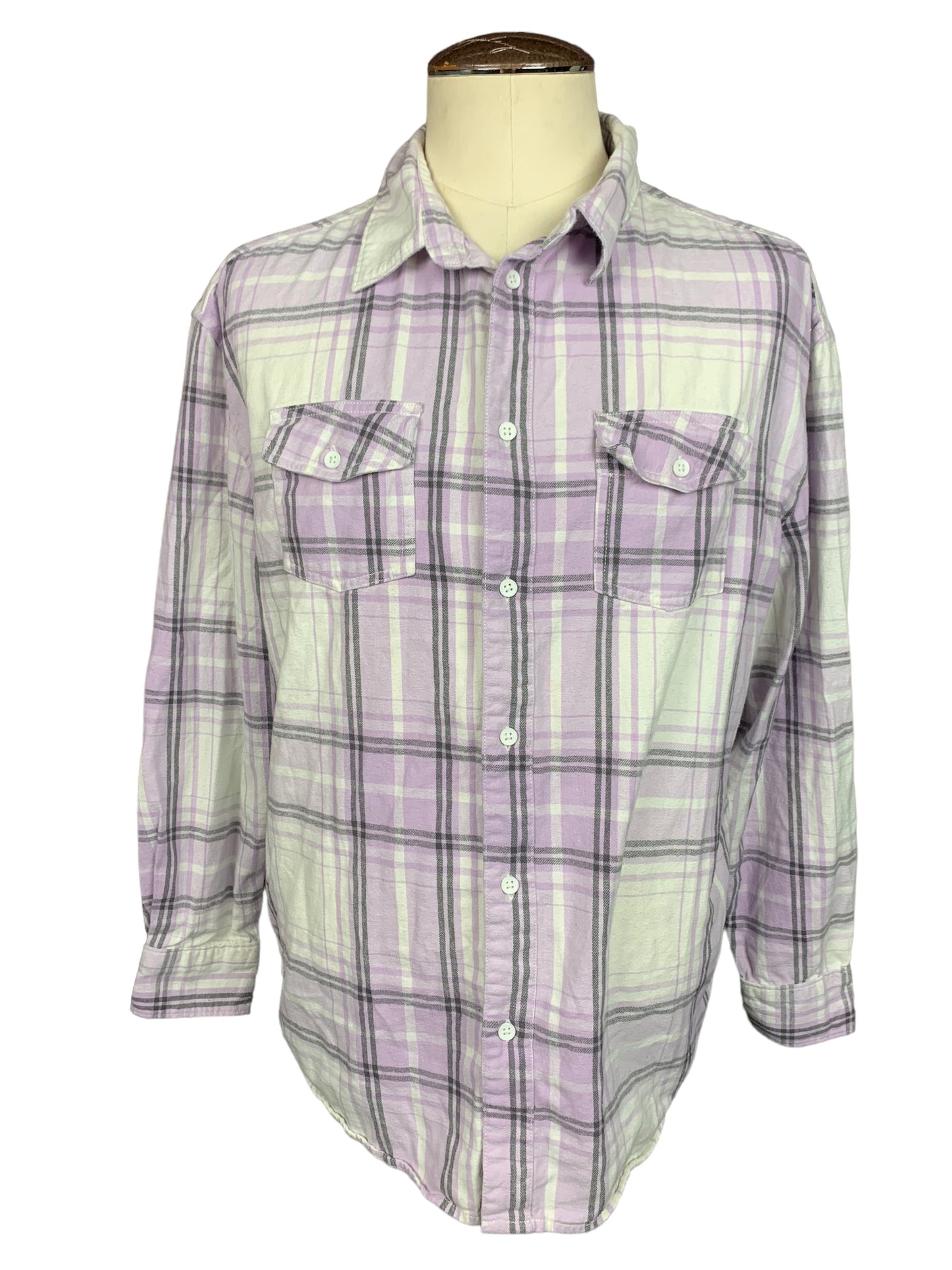 Mean Girls Flannel Shirt Custom Rework L