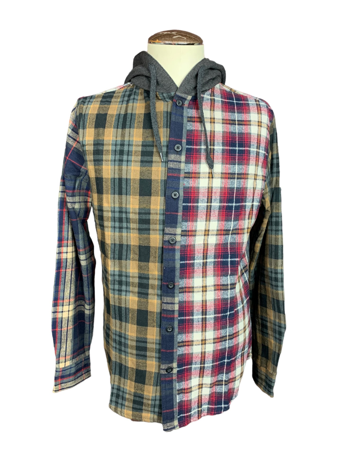 Nightmare on Elm Street Flannel Shirt Custom Rework M