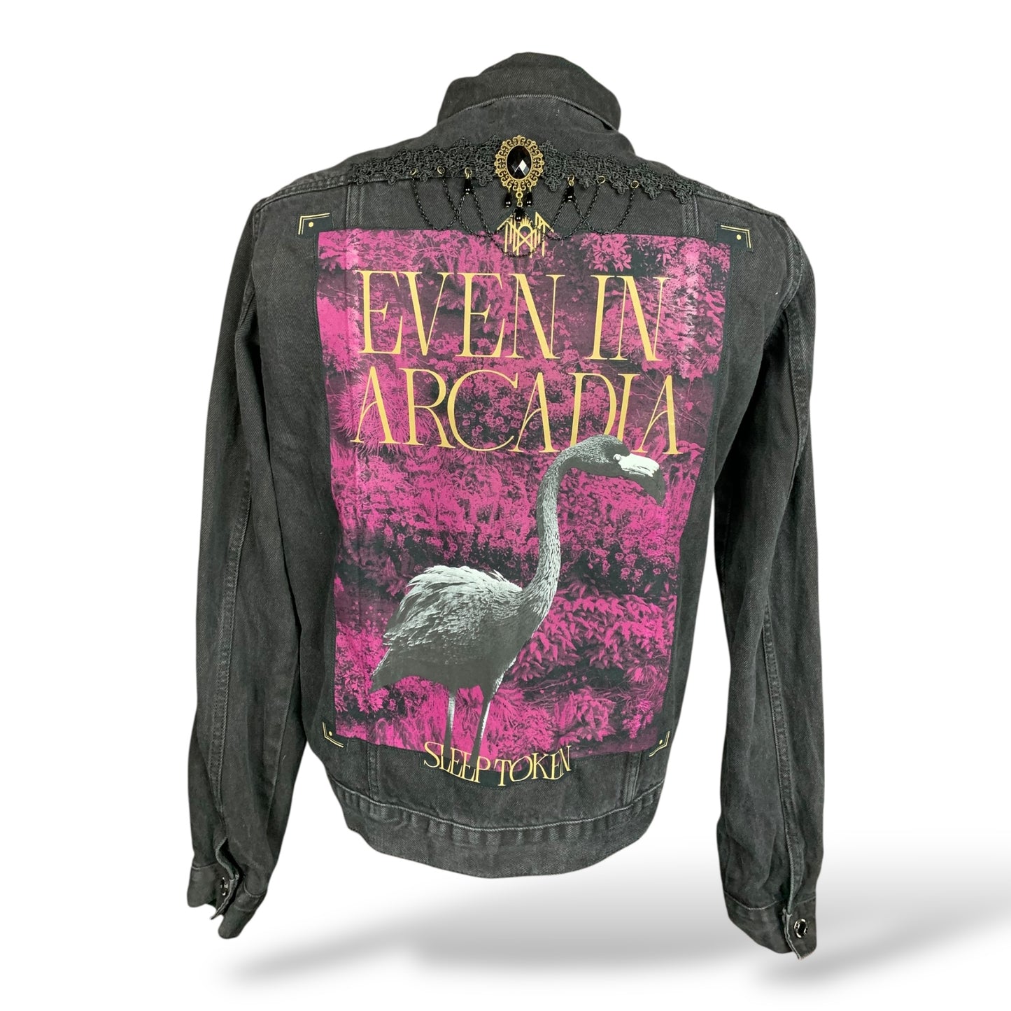 Sleep Token Jean Jacket Custom Rework Large III