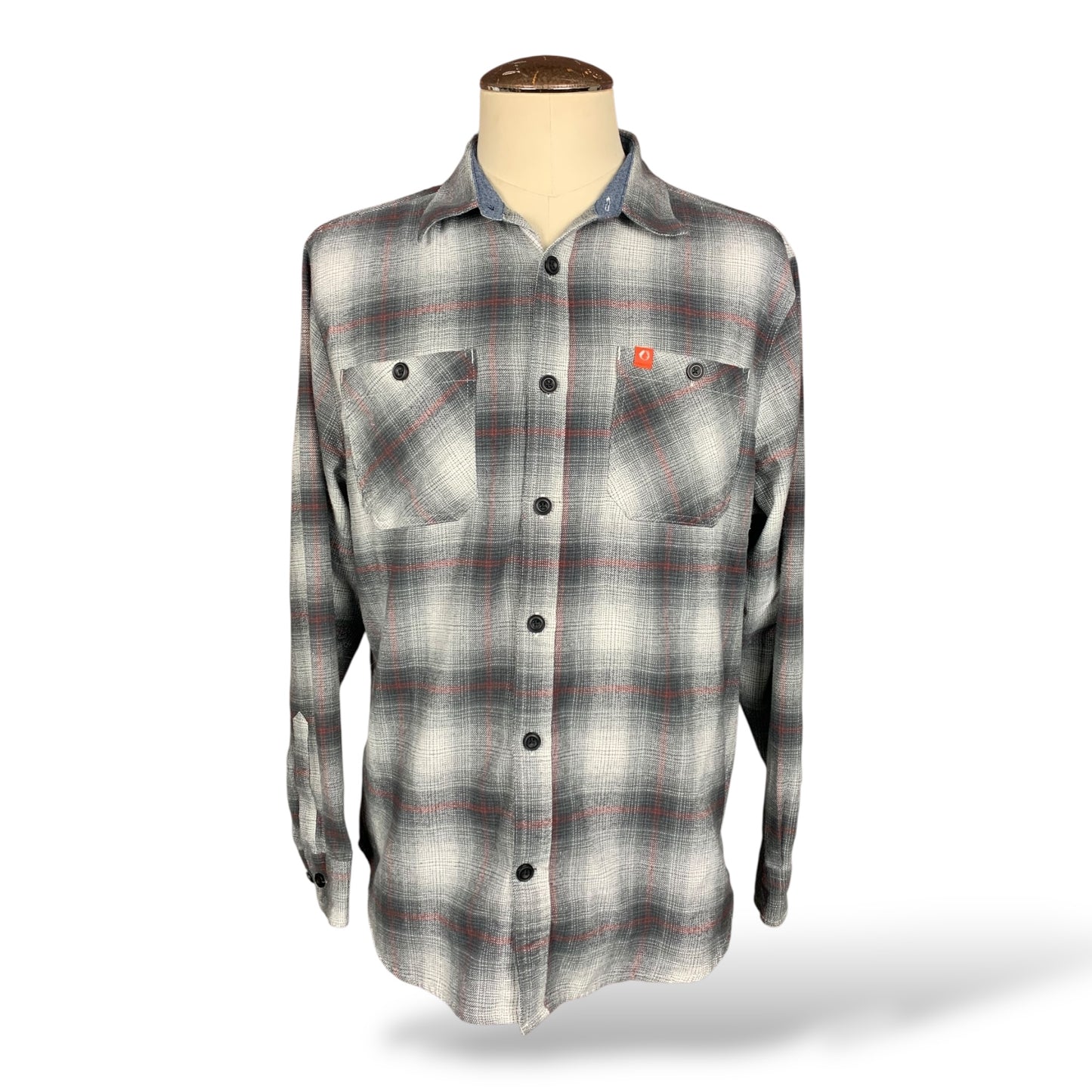 One Piece Flannel Shirt Custom Rework XL