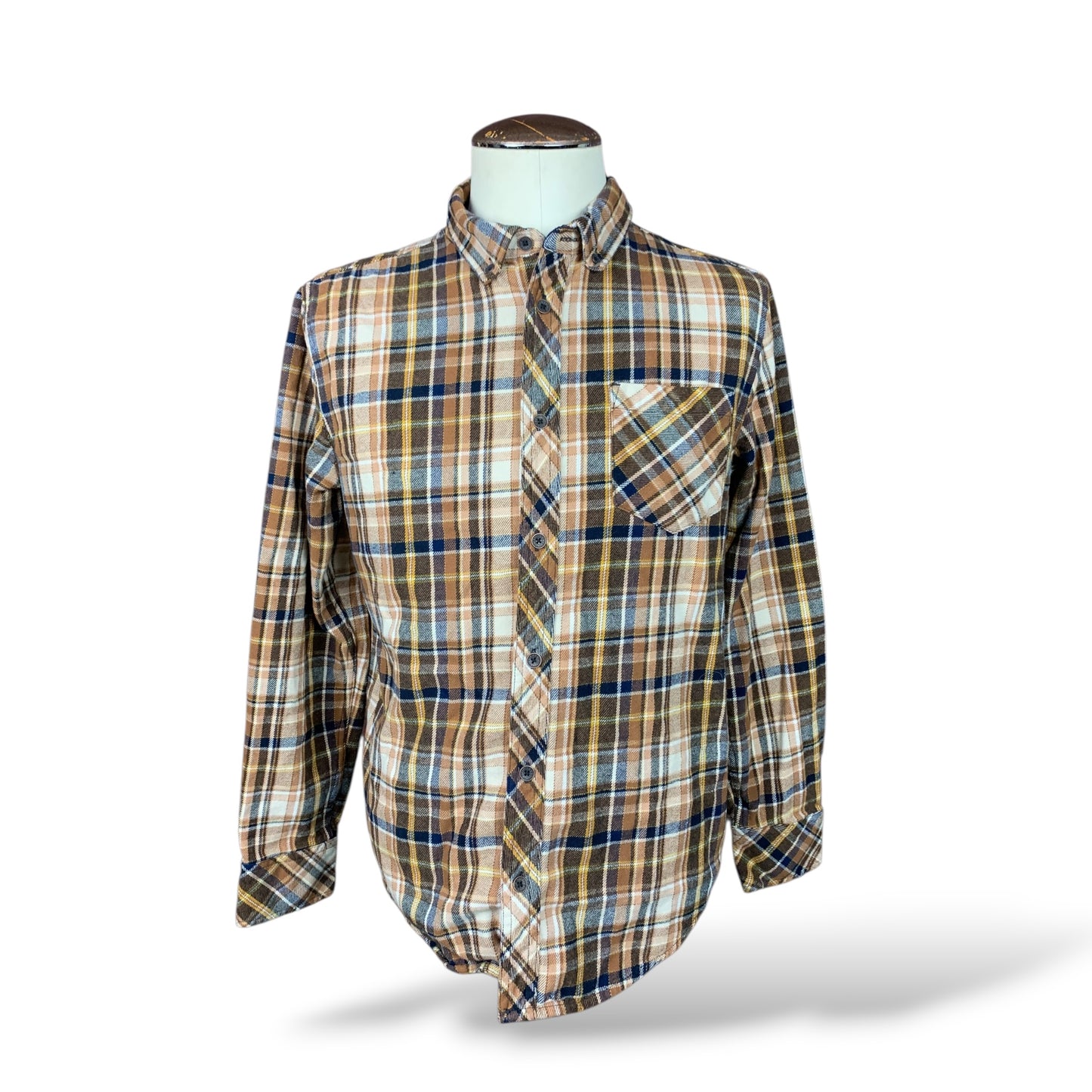 Chucky and Tiffany Flannel Shirt Custom Rework Size Large