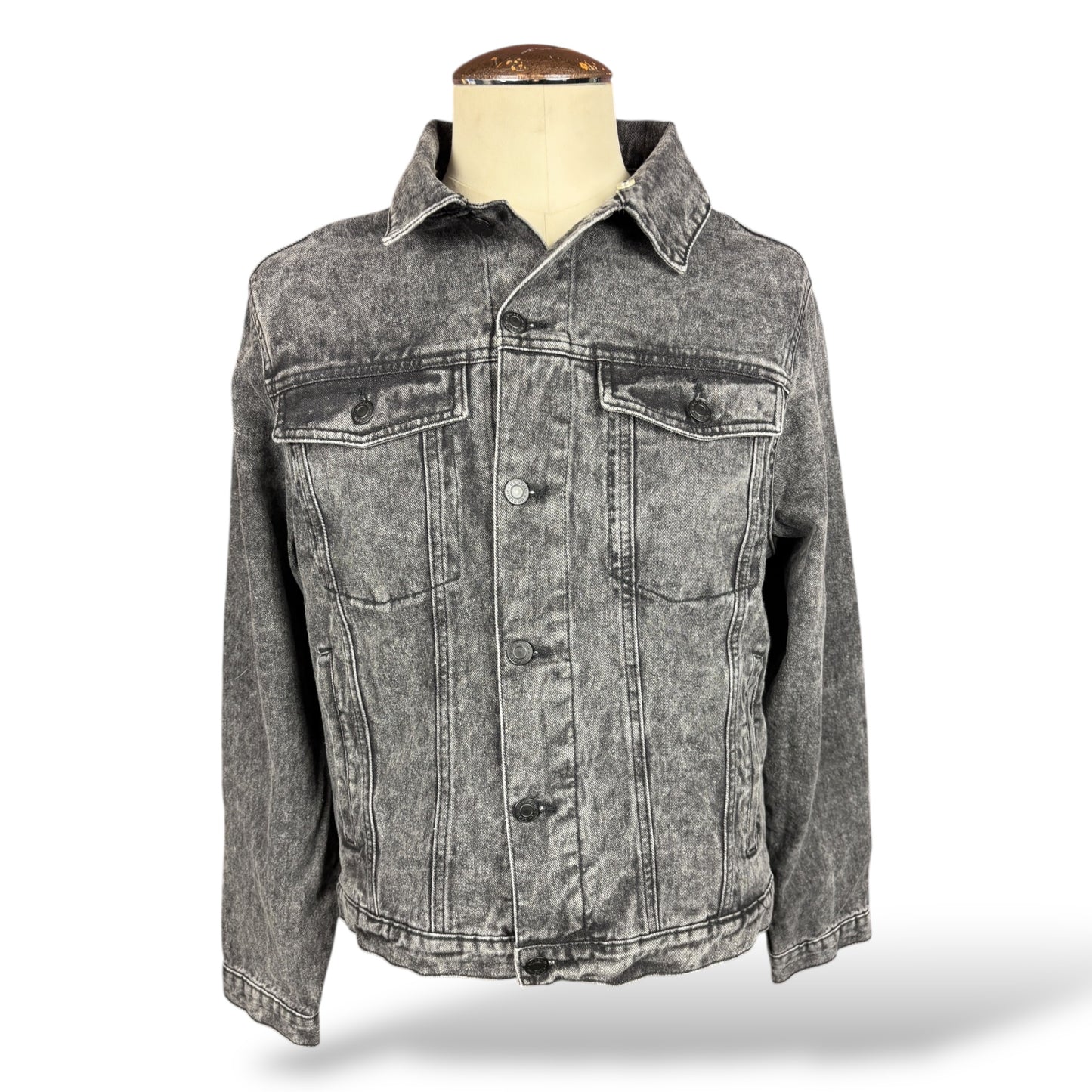 Slayer Denim Jean Jacket Custom Rework Medium