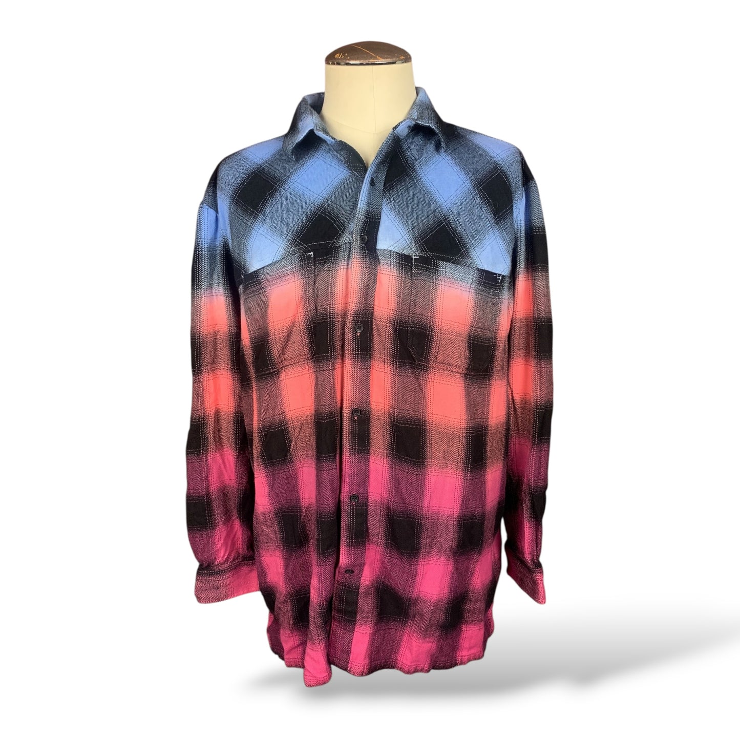 M3GAN Flannel Shirt Custom Rework Size XXL