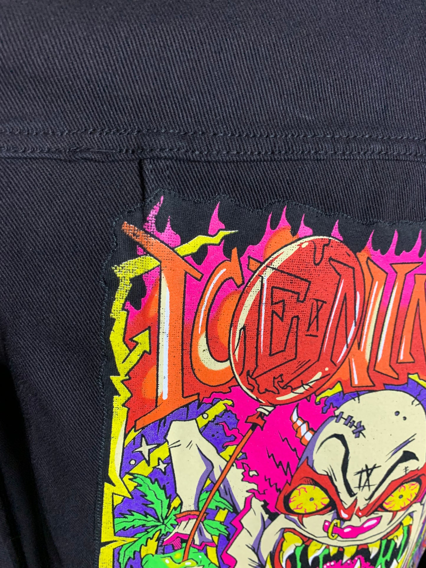 Ice Nine Kills Jean Jacket Custom Rework L