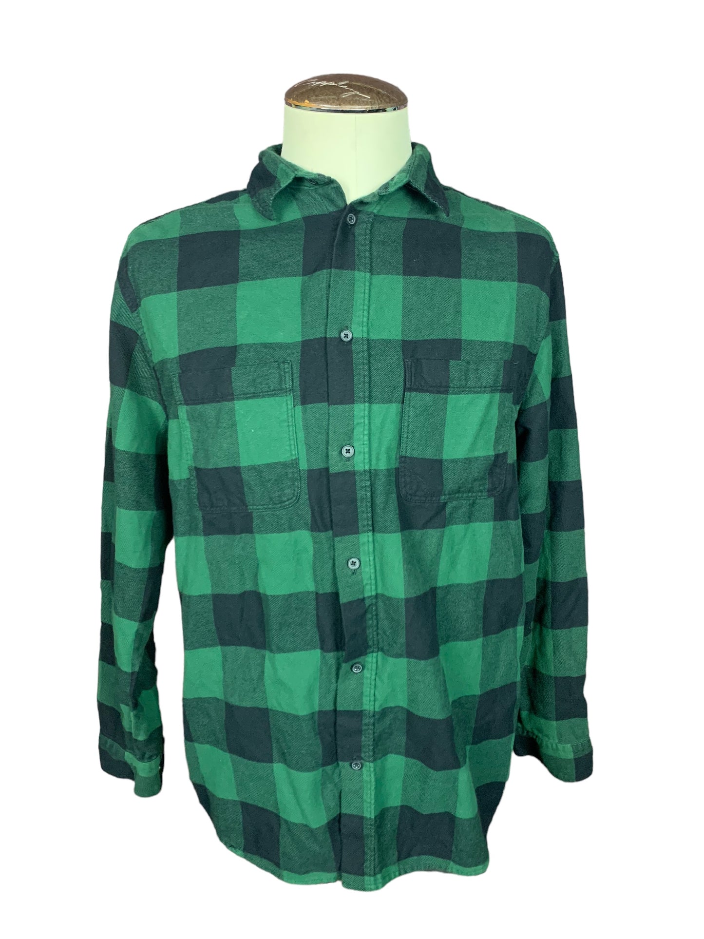 Horror Villians Flannel Shirt Custom Rework L