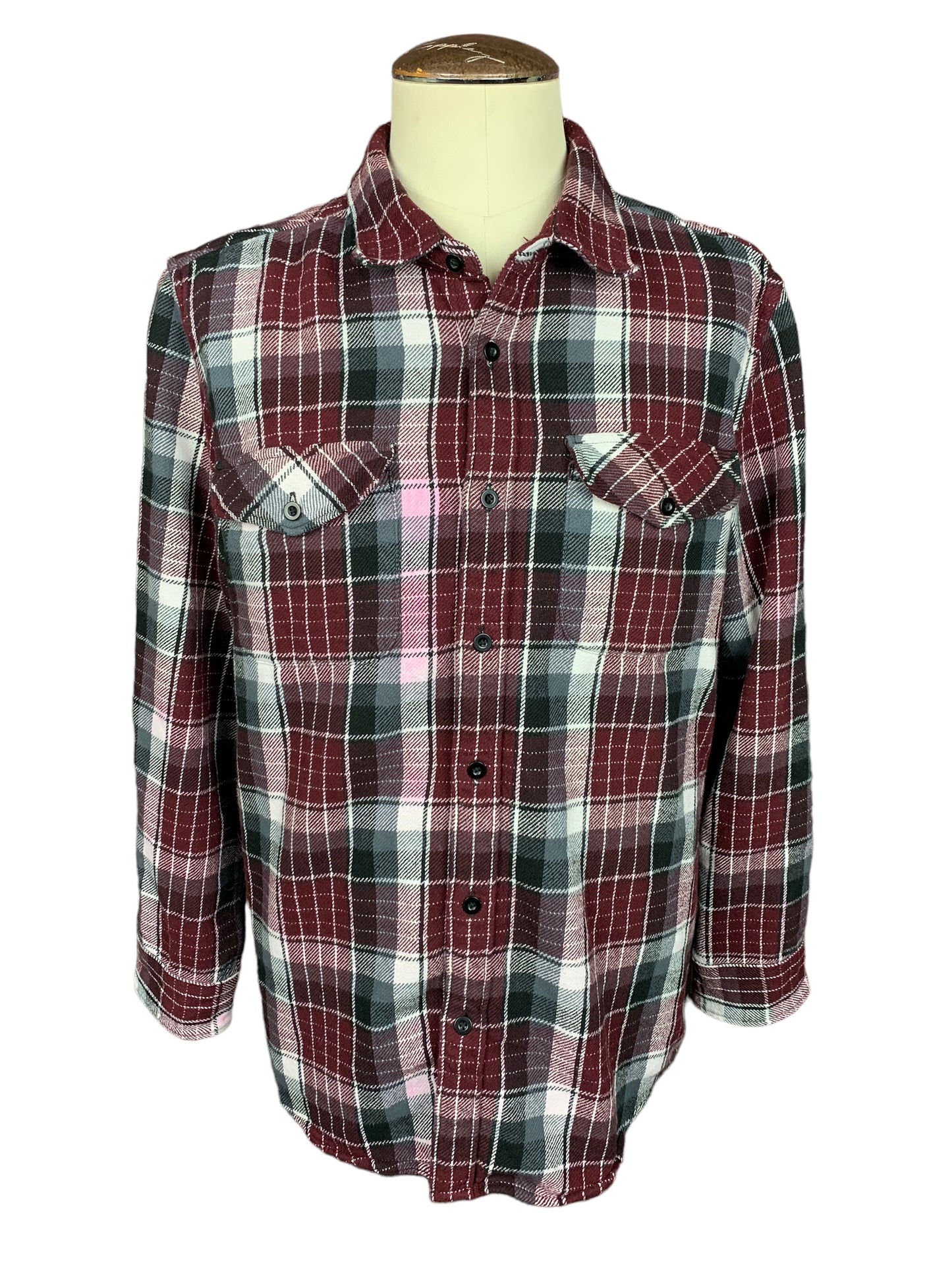 Metallica Flannel Shirt Custom Rework XXL