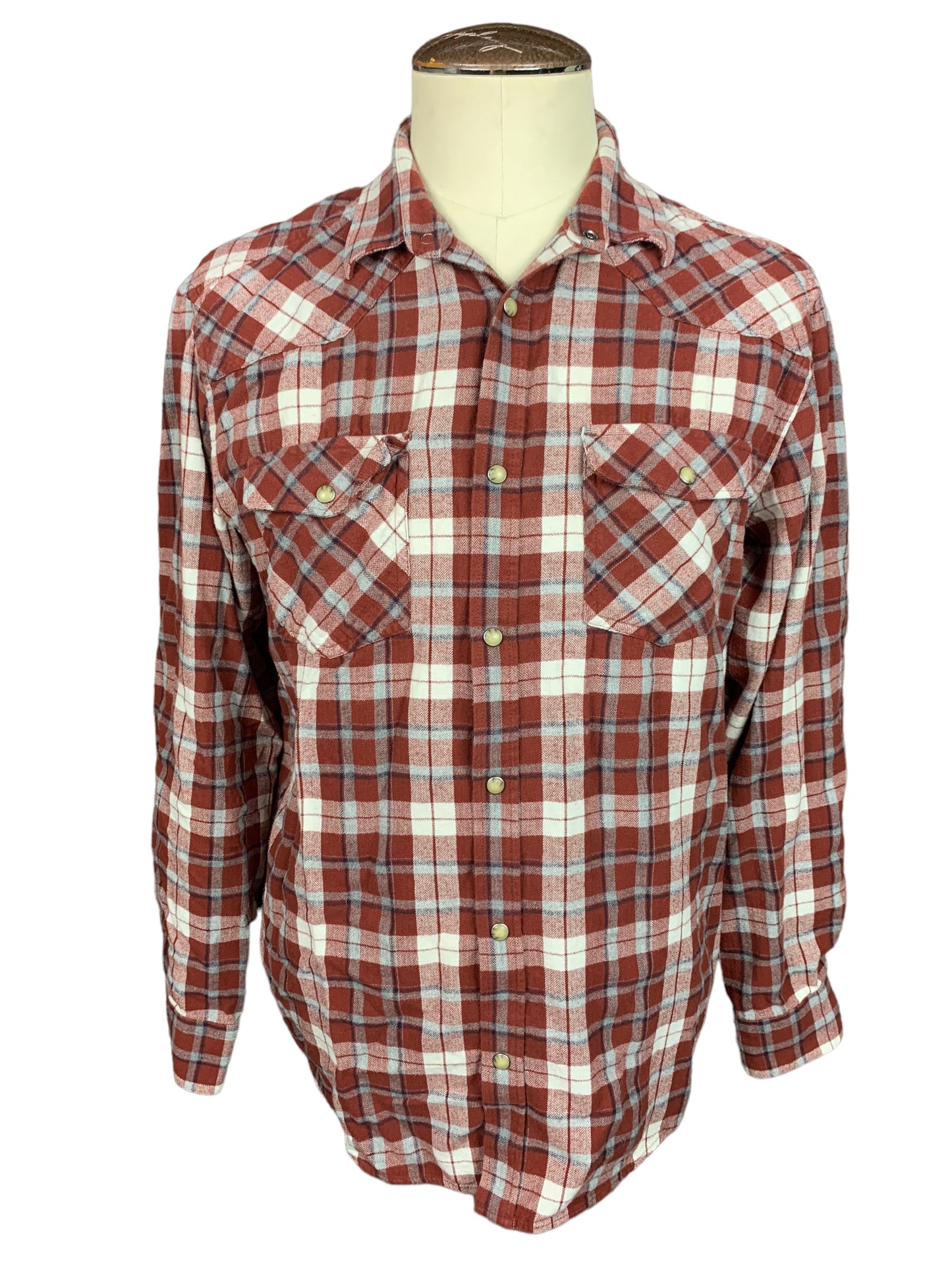 Fleetwood Mac Flannel Shirt Custom Rework L