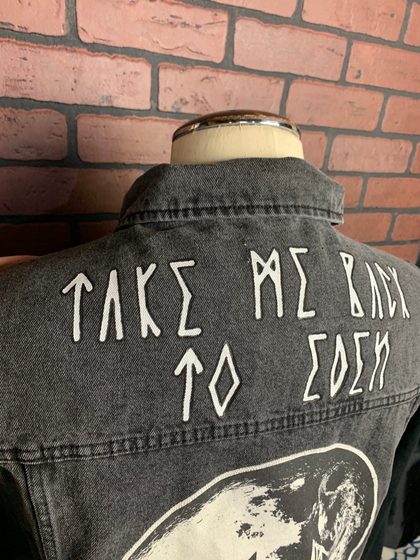 Sleep Token Jean Jacket Custom Rework XL II