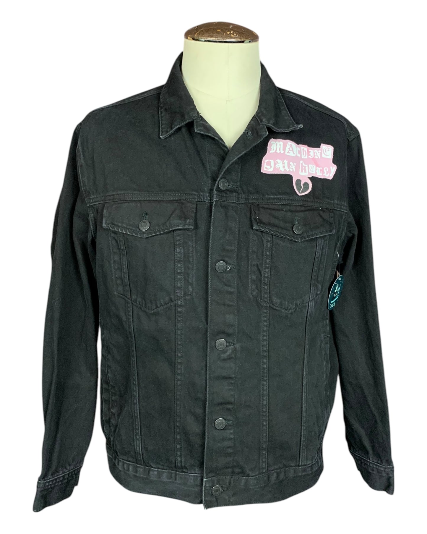 Machine Gun Kelly Jean Jacket Custom Rework L