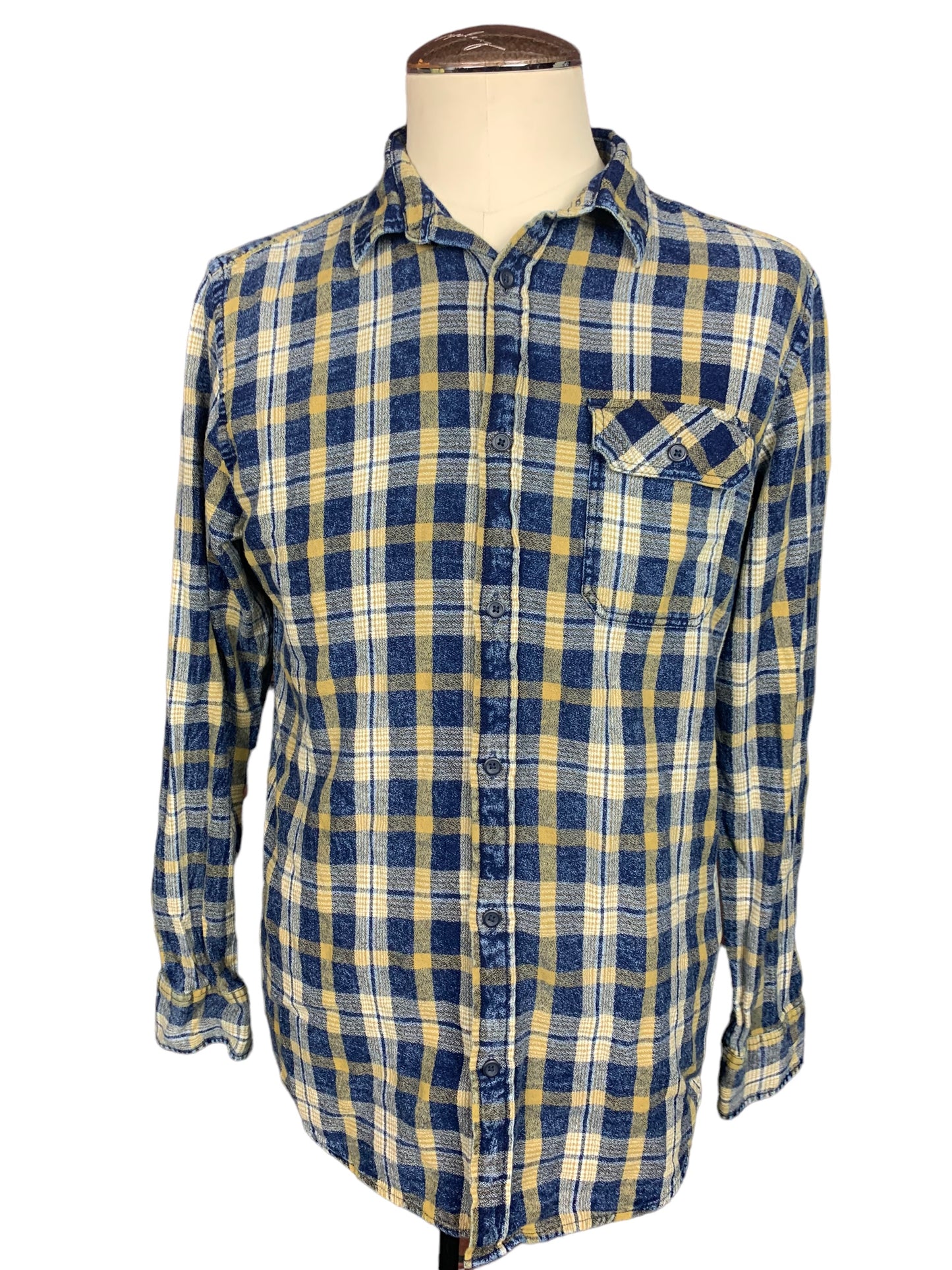 Goosebumps Flannel Shirt Custom Rework L