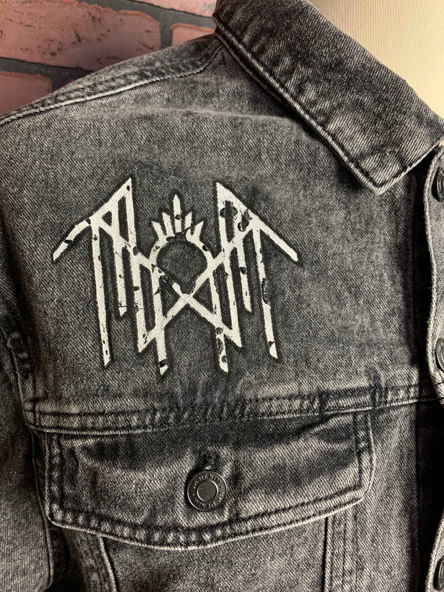 Sleep Token Jean Jacket Custom Rework XL I