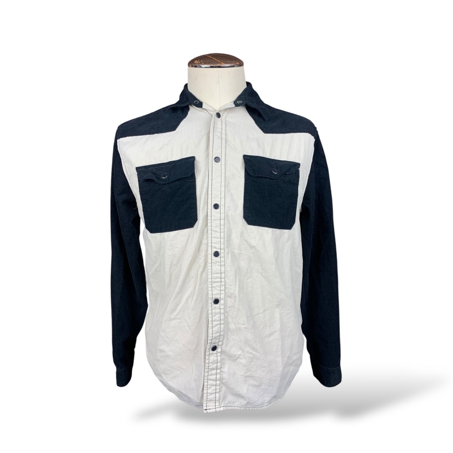Death Tarot Button Down Shirt Custom Rework Small