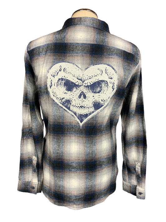 Alexisonfire Flannel Shirt Custom Rework L