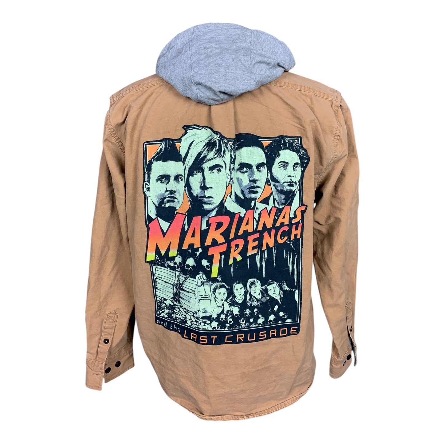 Marianas Trench Hooded Jacket Custom Rework Size Large