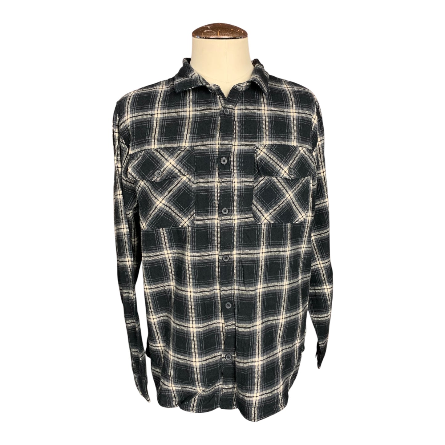 Black Sabbath Flannel Shirt Custom Rework size XL