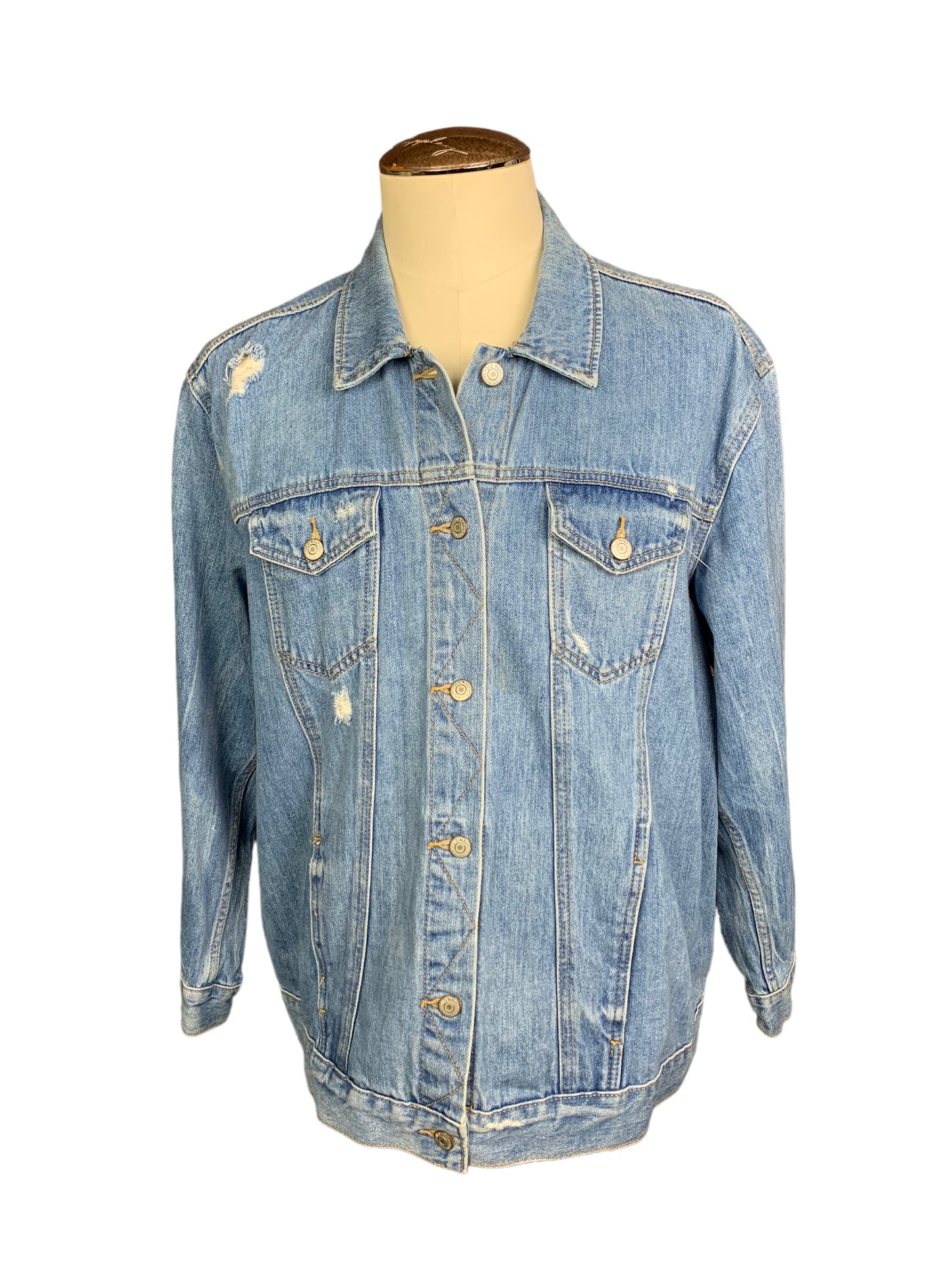 Nirvana Jean Jacket Custom Rework XXL