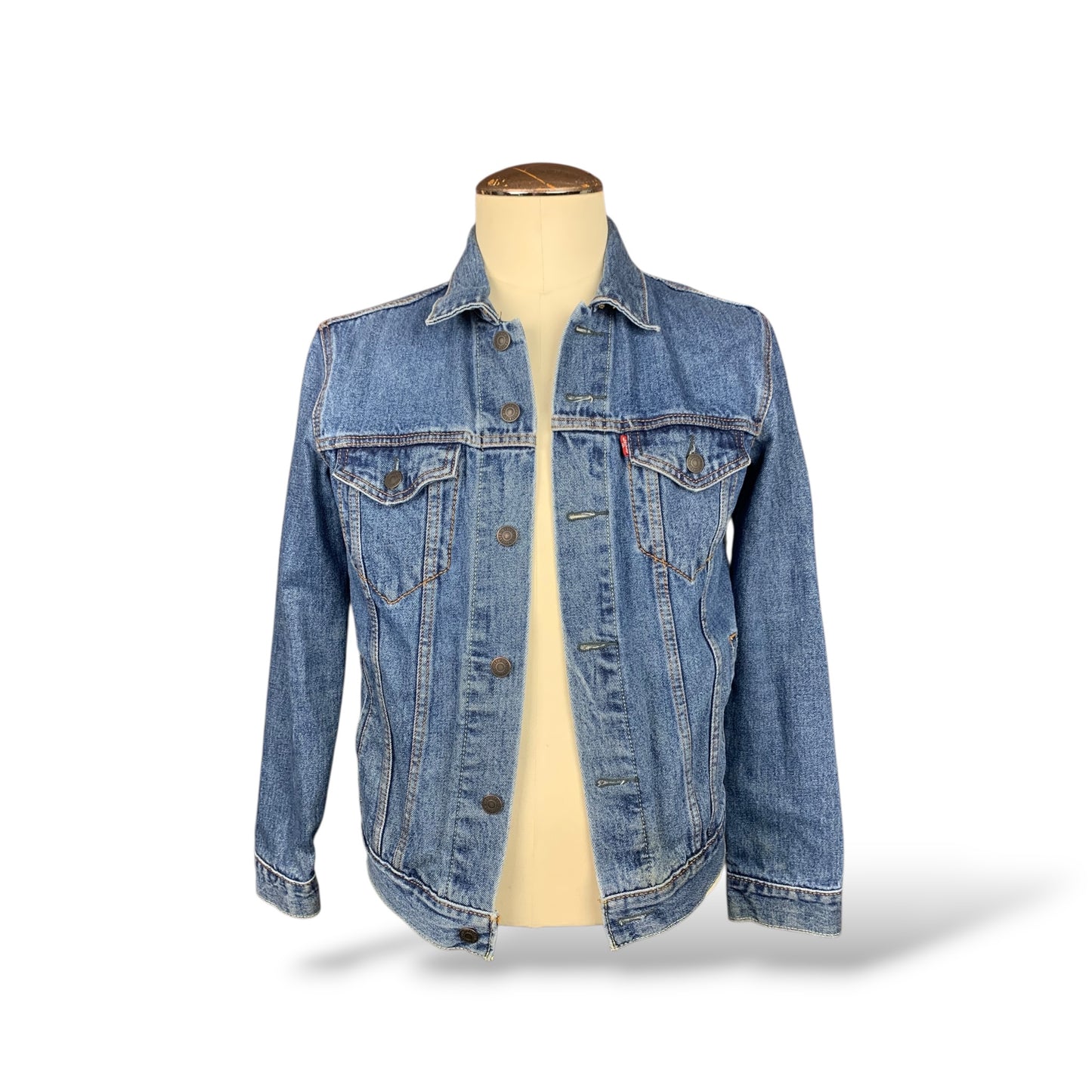 Bon Jovi Denim Jacket Custom Rework Size Small