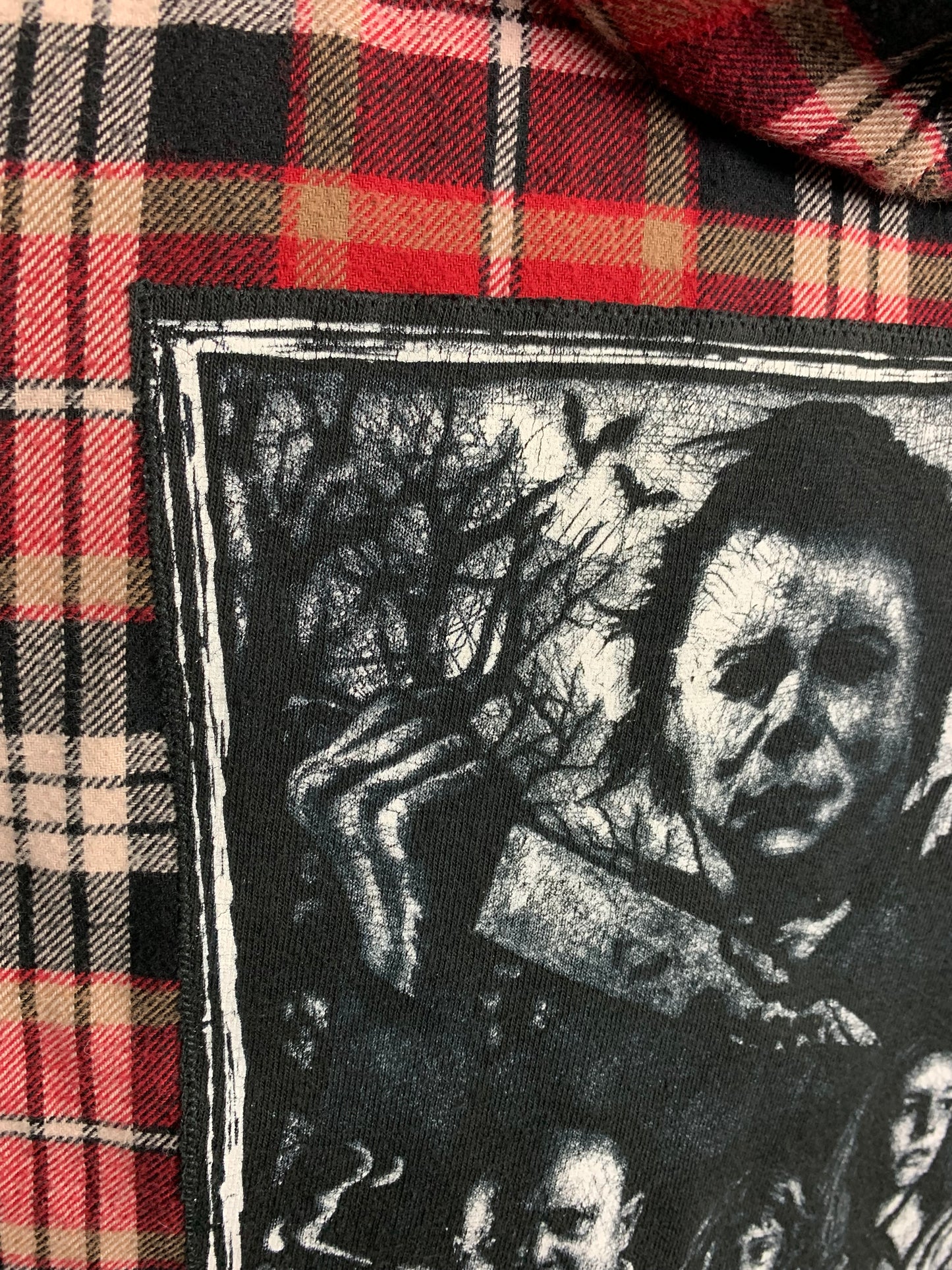Halloween Horror Movie Flannel Custom Rework S