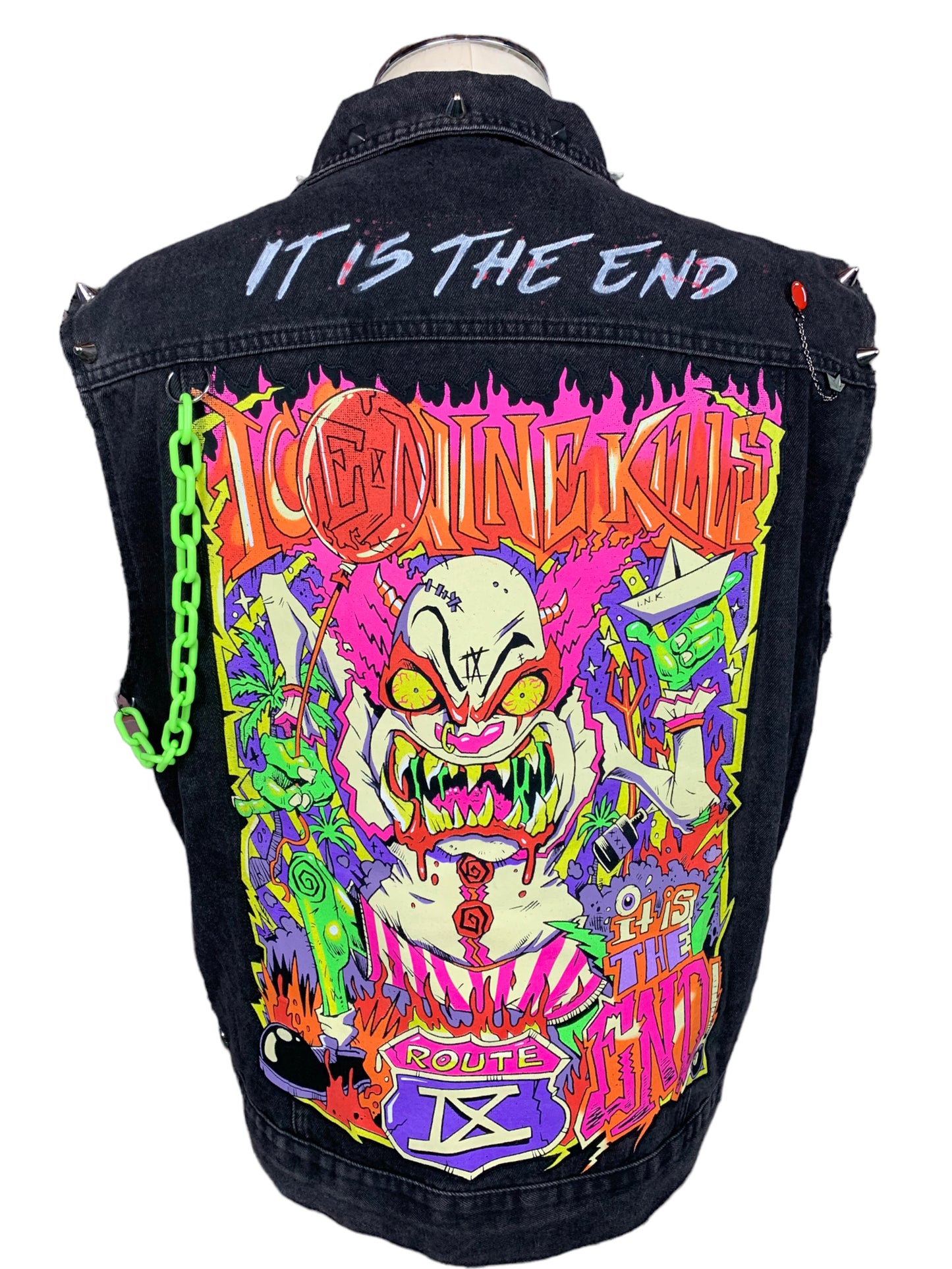 Ice Nine Kills Reworked Battle Vest Large