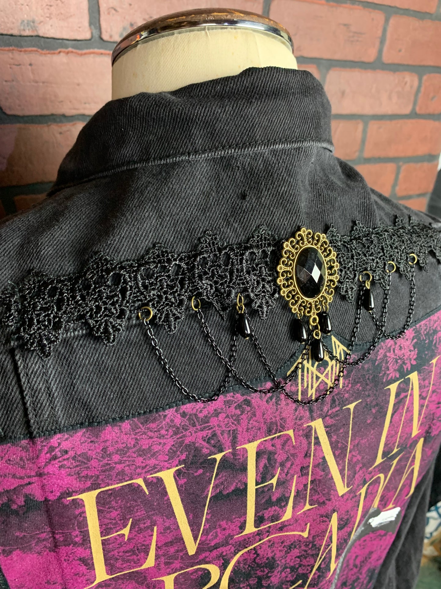 Sleep Token Jean Jacket Custom Rework Large III