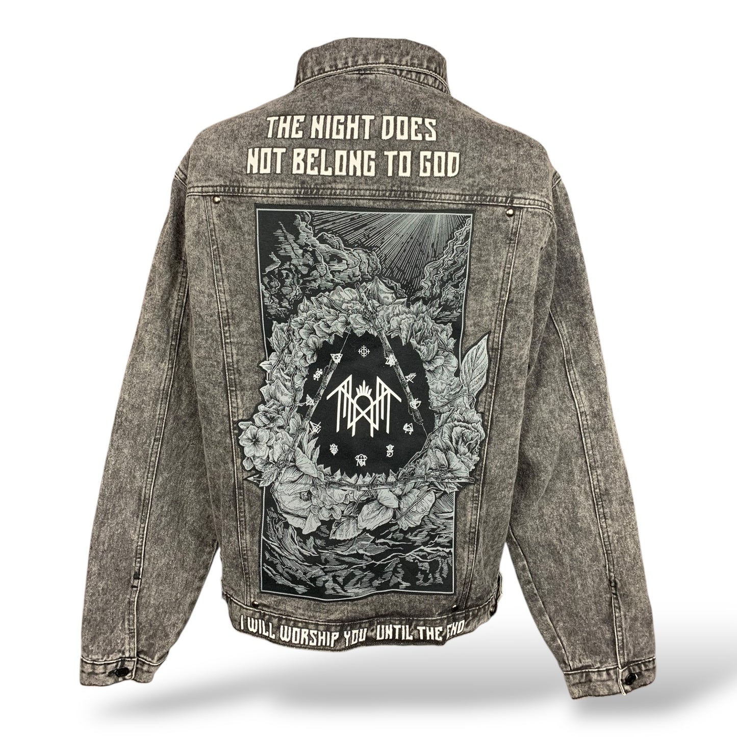 Sleep Token Jean Jacket Custom Rework XL I