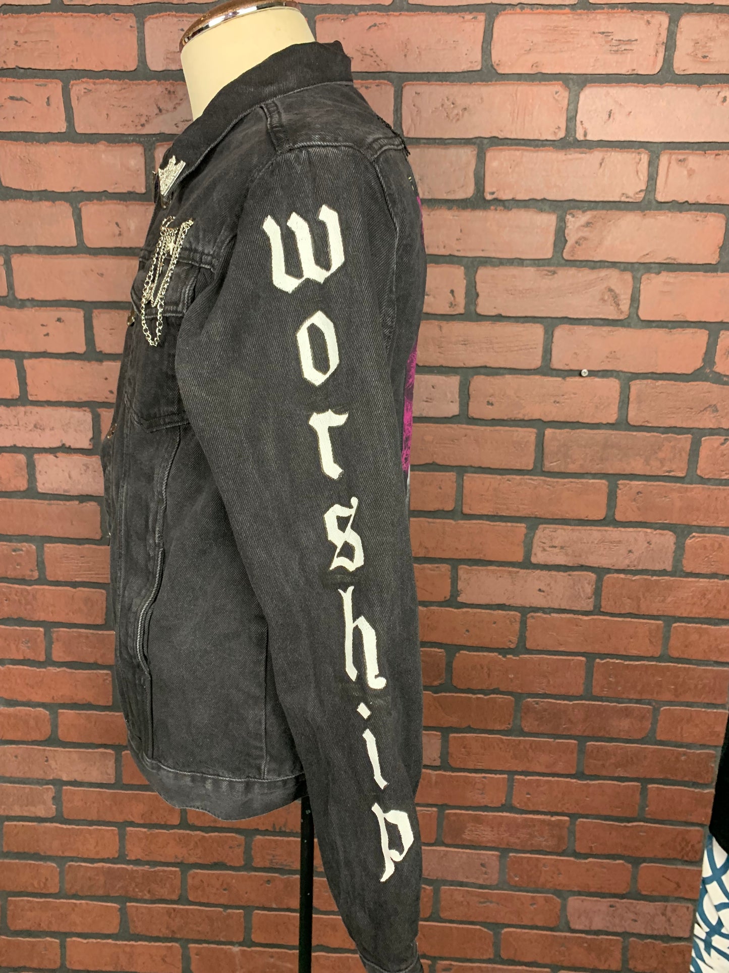 Sleep Token Jean Jacket Custom Rework Large III