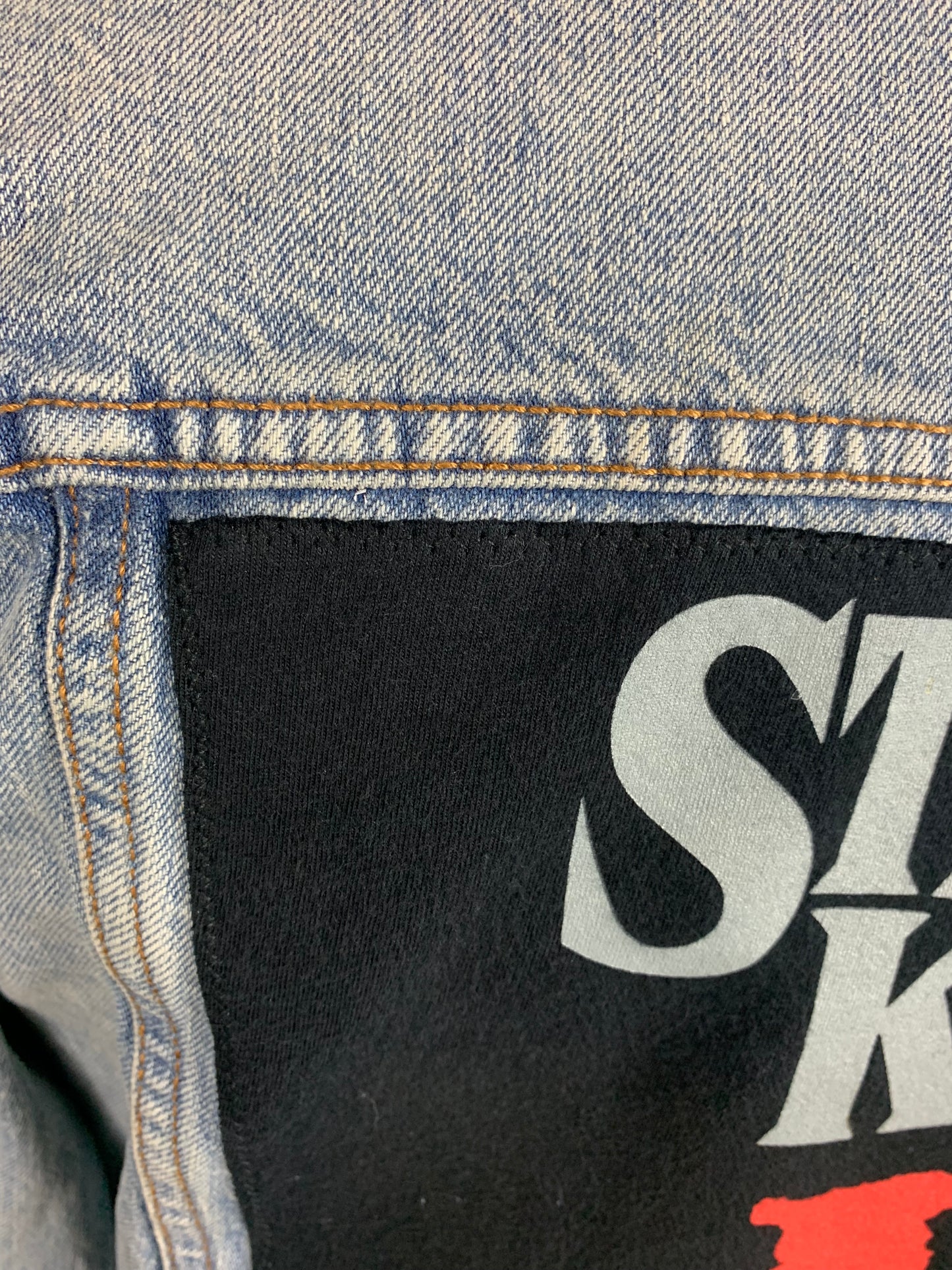 Stephen Kings It Jean Jacket Custom Rework Medium