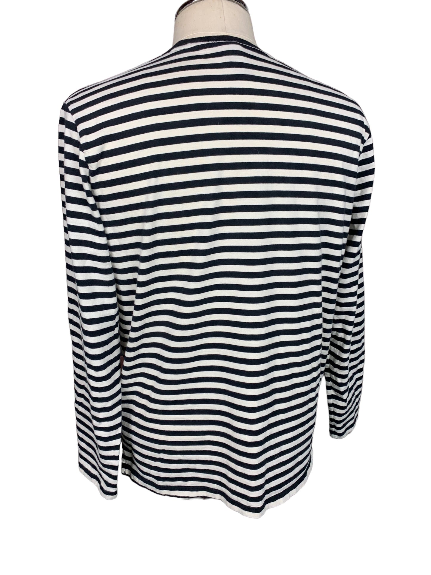 Blink 182 Striped Long Sleeve Shirt Custom Rework L