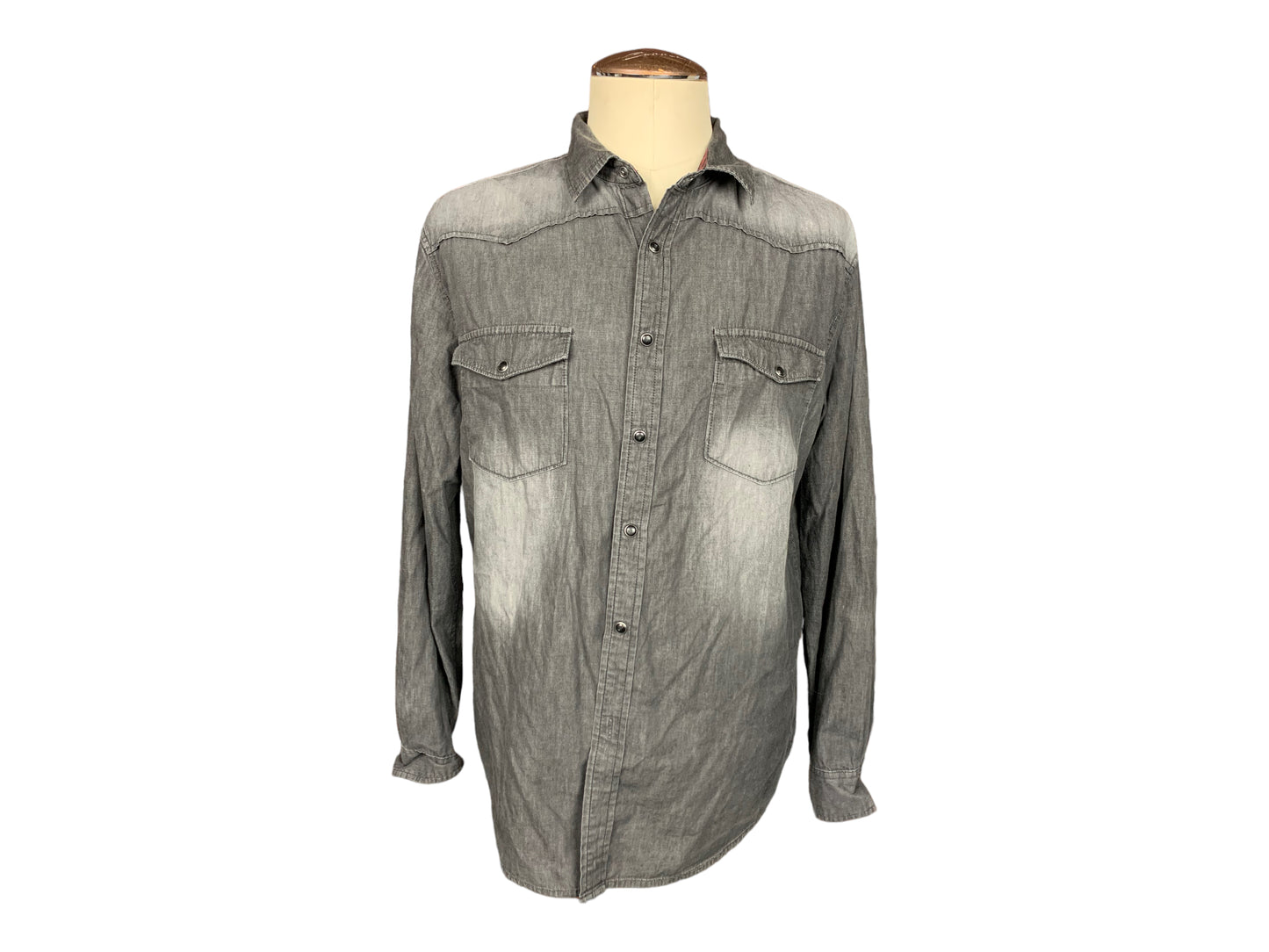 Pink Floyd the Wall Denim Shirt Custom Rework M