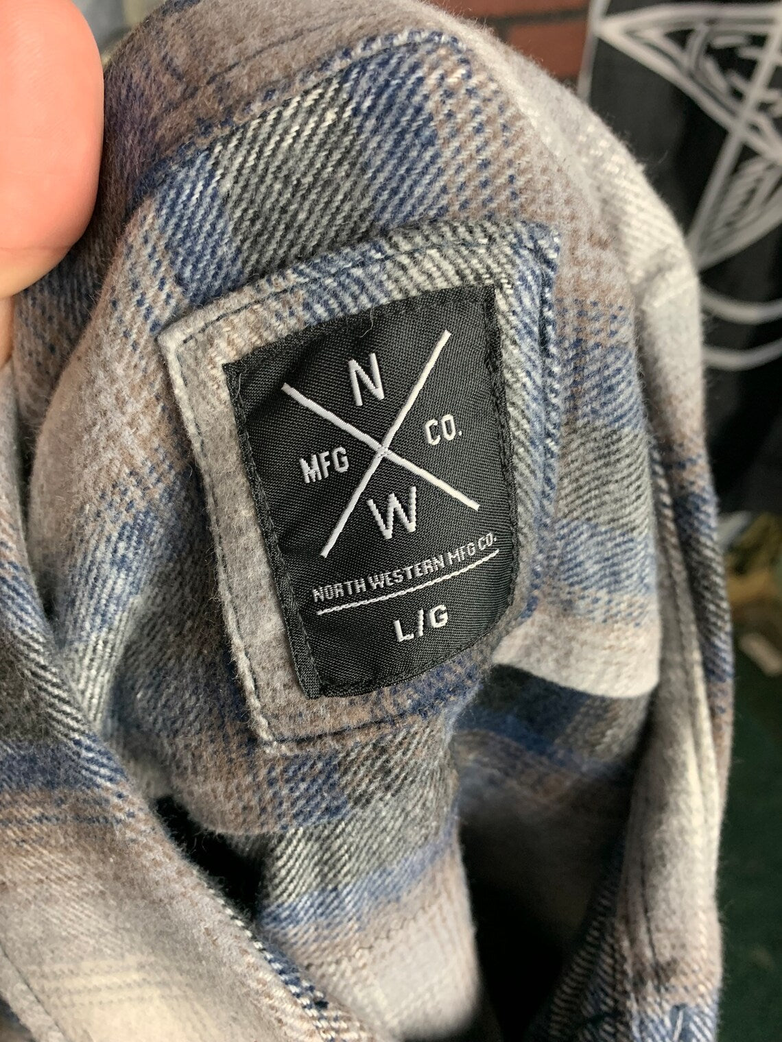 Avenged Sevenfold Flannel Shirt Custom Rework L