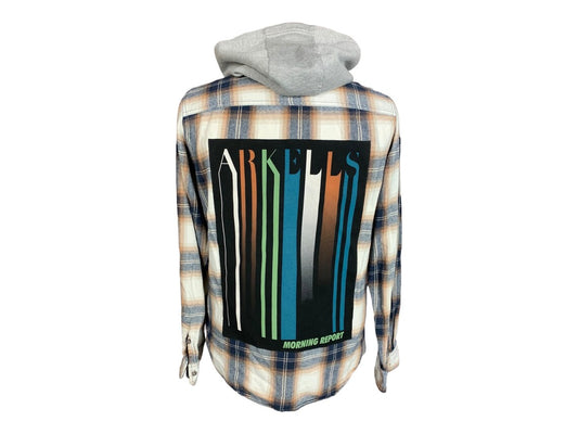 Arkells Flannel Shirt Custom Rework Large