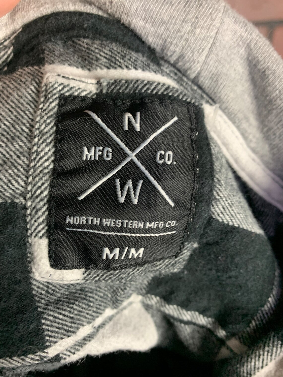 Arkells Flannel Shirt Custom Rework Medium