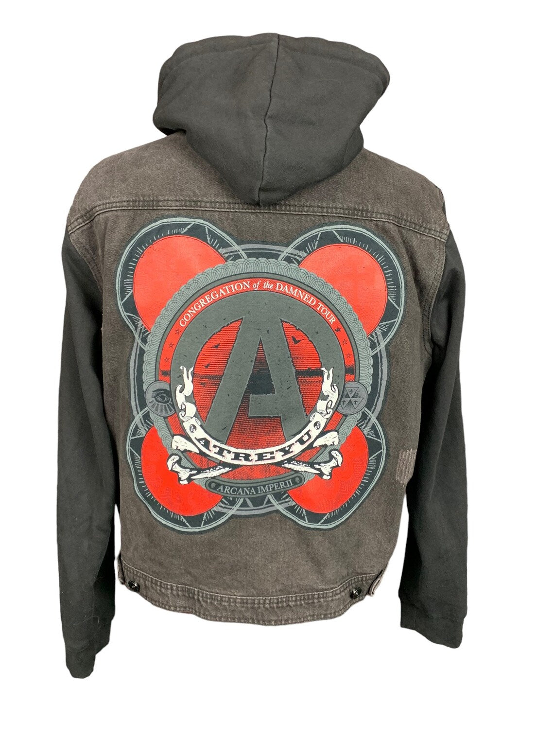 Atreyu Jean Jacket Custom Rework XL