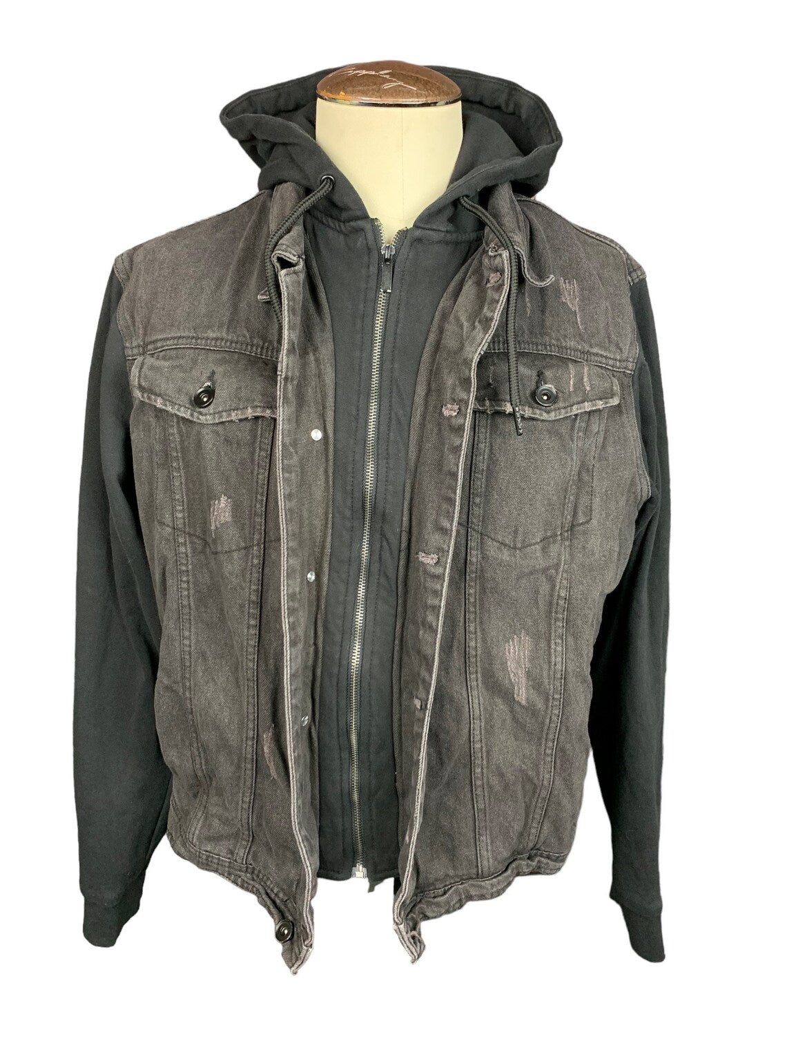 Atreyu Jean Jacket Custom Rework XL