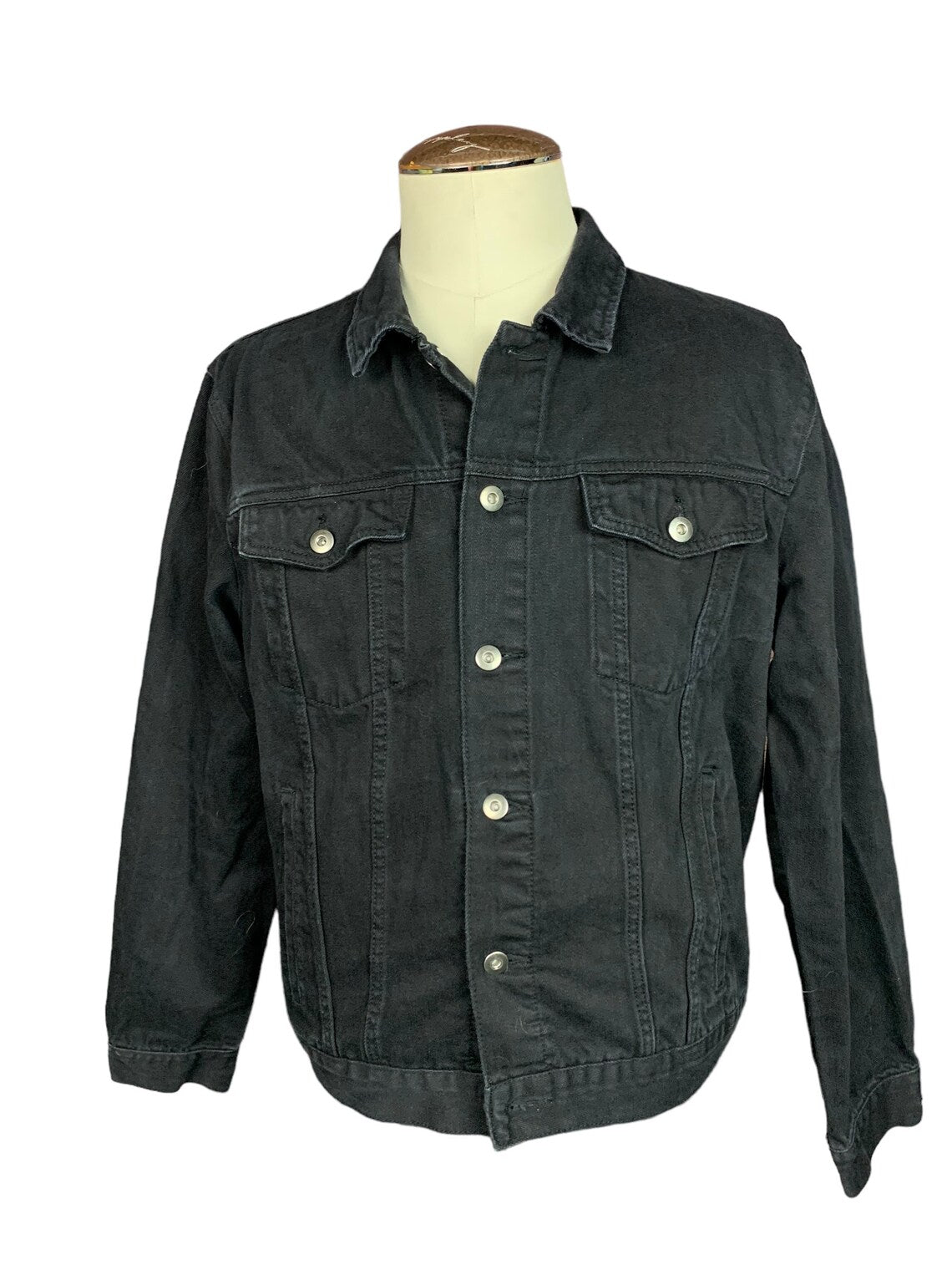 Bad Omens Denim Jean Jacket Custom Rework XL