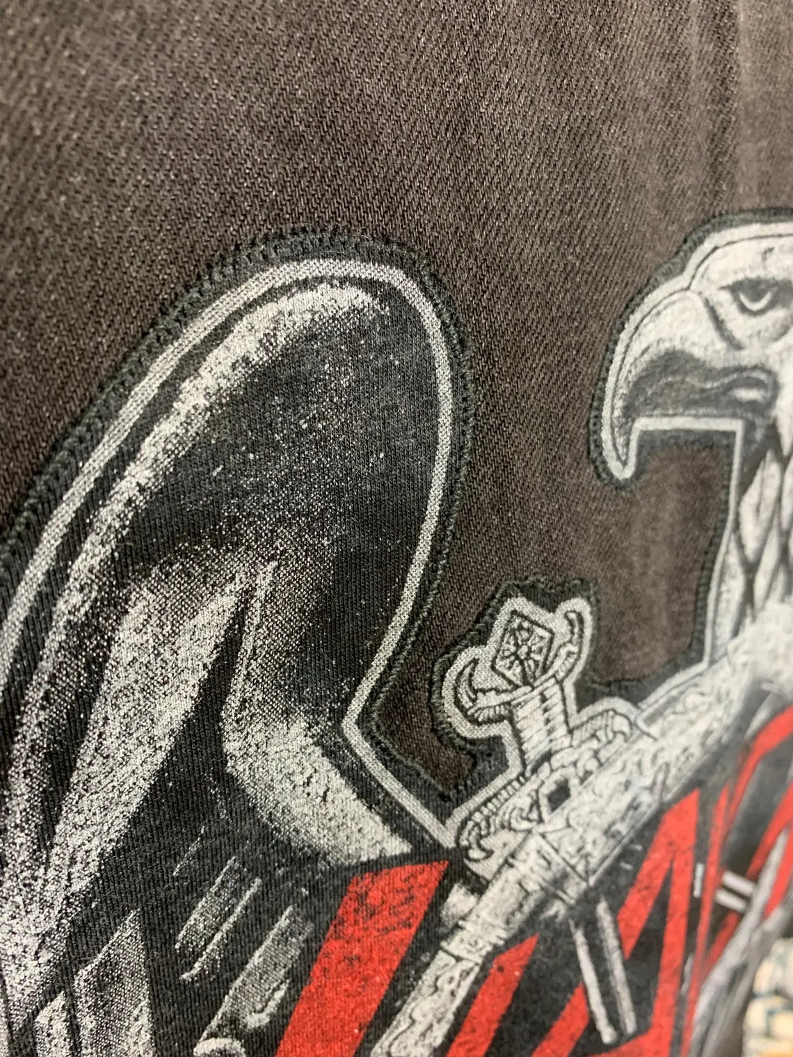 Slayer Denim Shirt Custom Rework Large