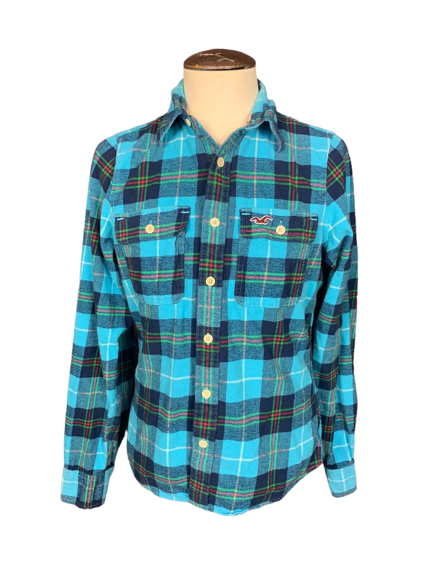 Born of Osiris Flannel Shirt Custom Rework L