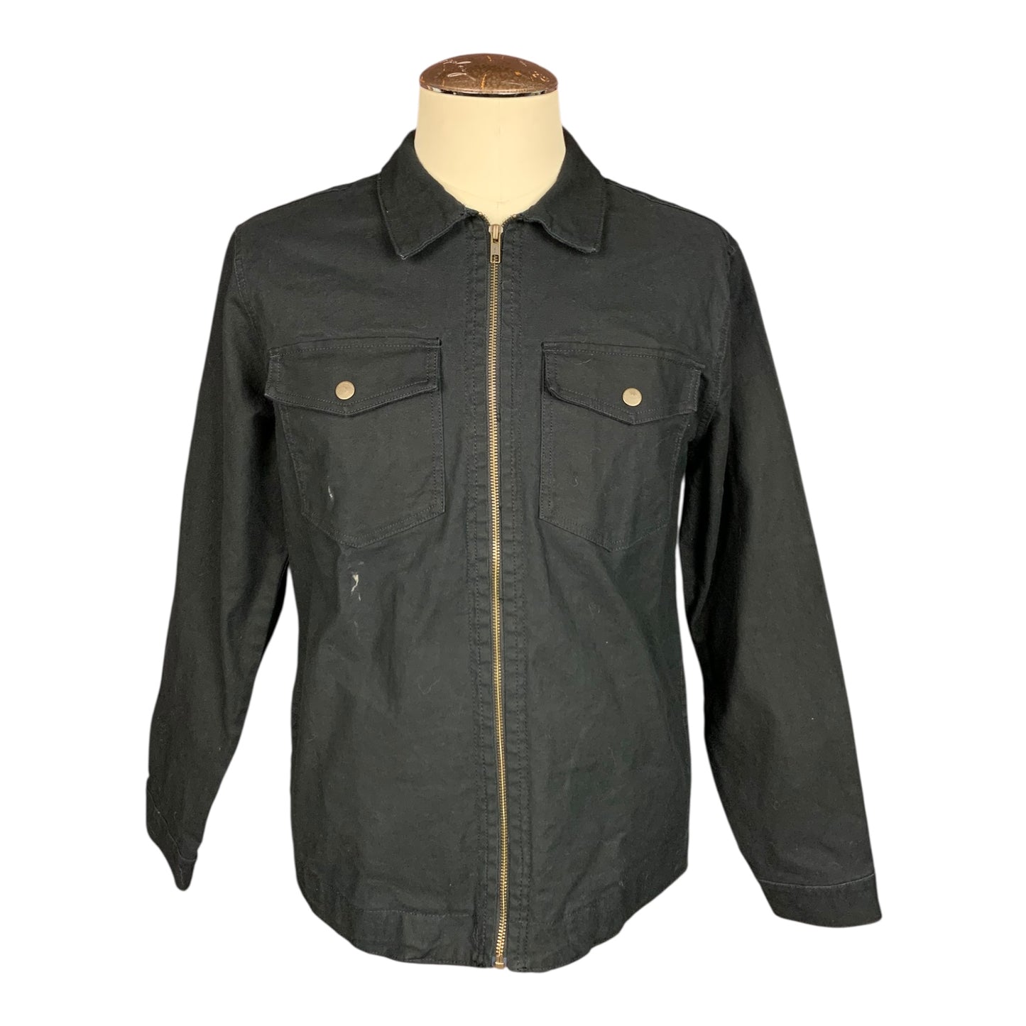 Bad Religion Zip Up Canvas Jacket Custom Rework Medium