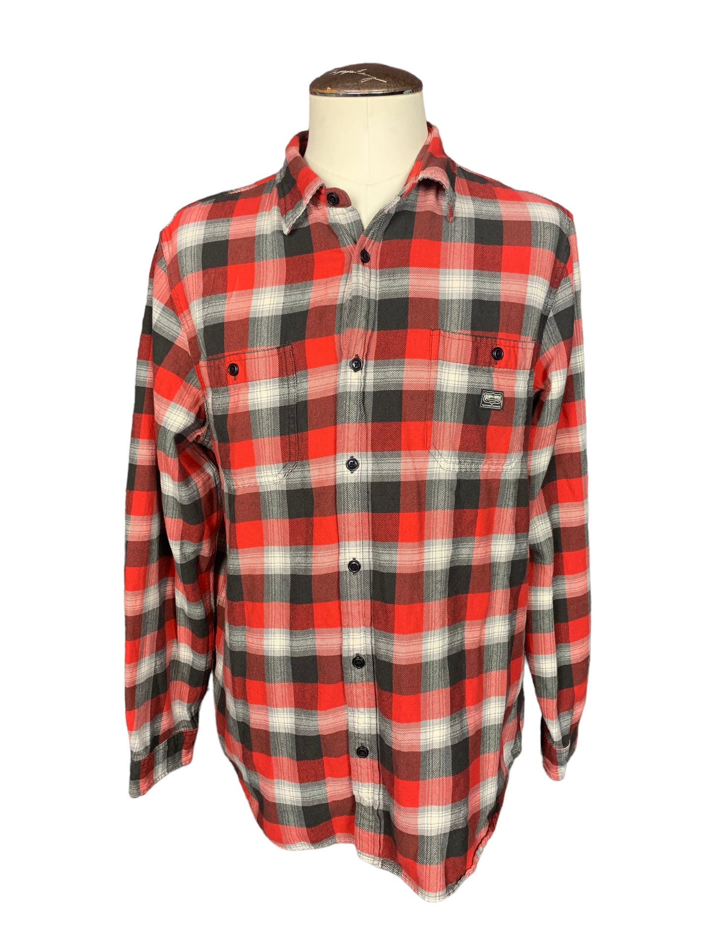 Kiss Flannel Shirt Custom Rework XXL