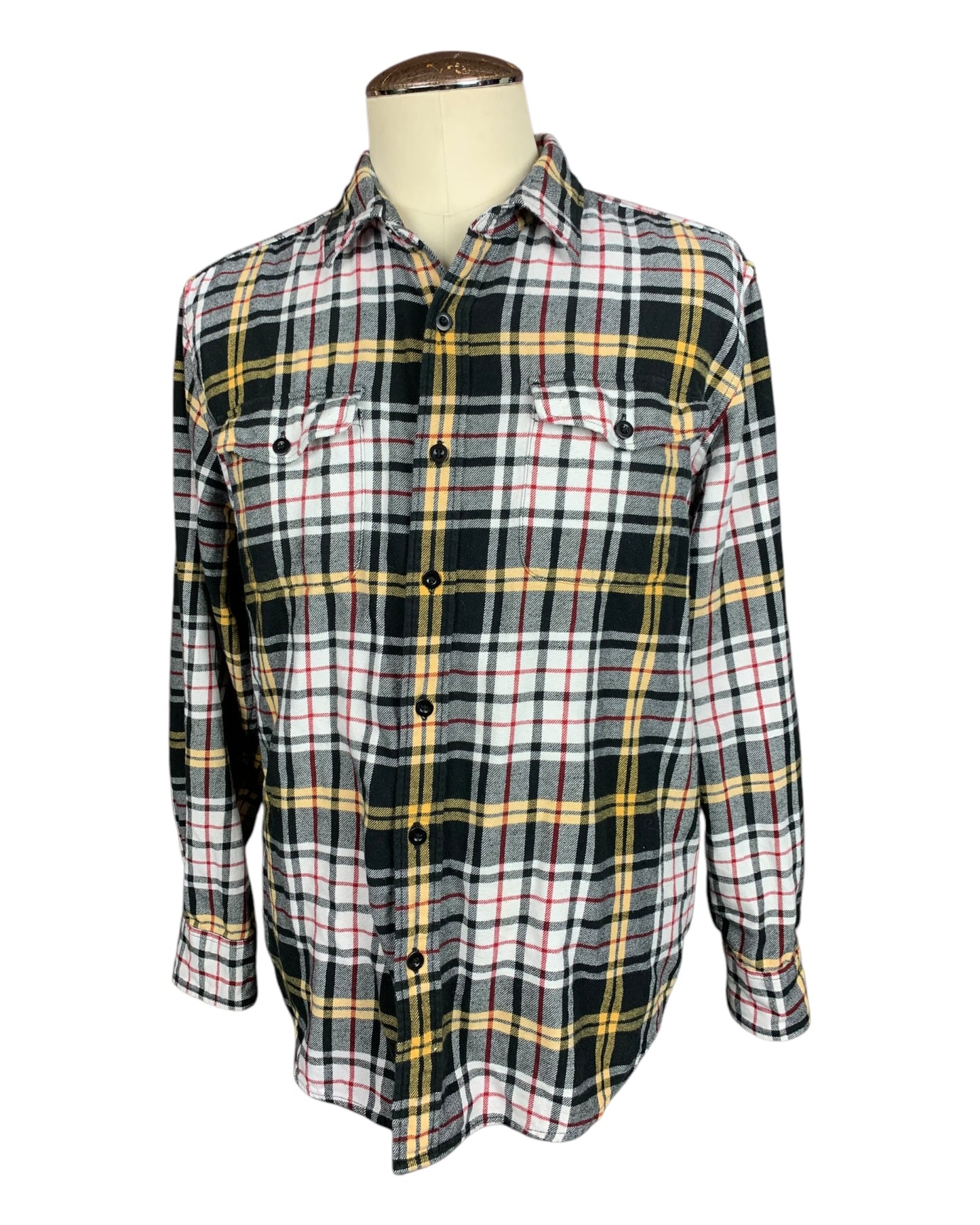 Wu Tang Clan Flannel Shirt Custom Rework Size XL