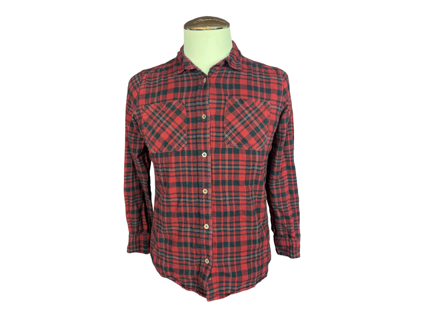 Wednesday Addams Tarot Flannel Shirt Custom Rework Ladies L