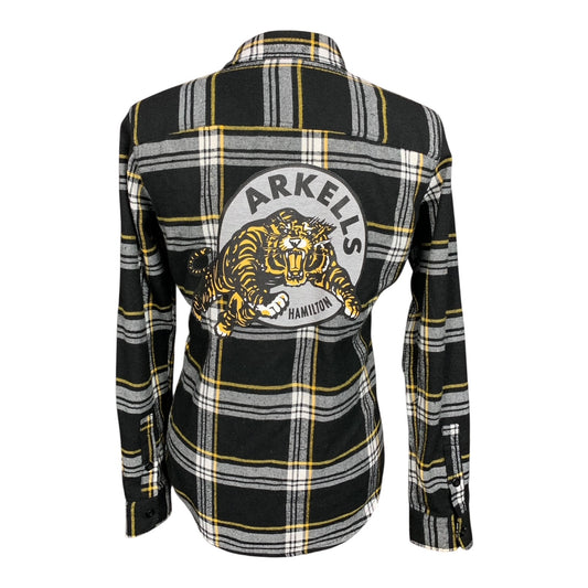 Arkells X Ti Cats Flannel Shirt Custom Rework Medium