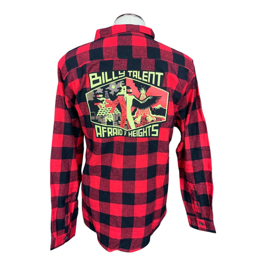 Billy Talent Flannel Shirt Custom Rework XL