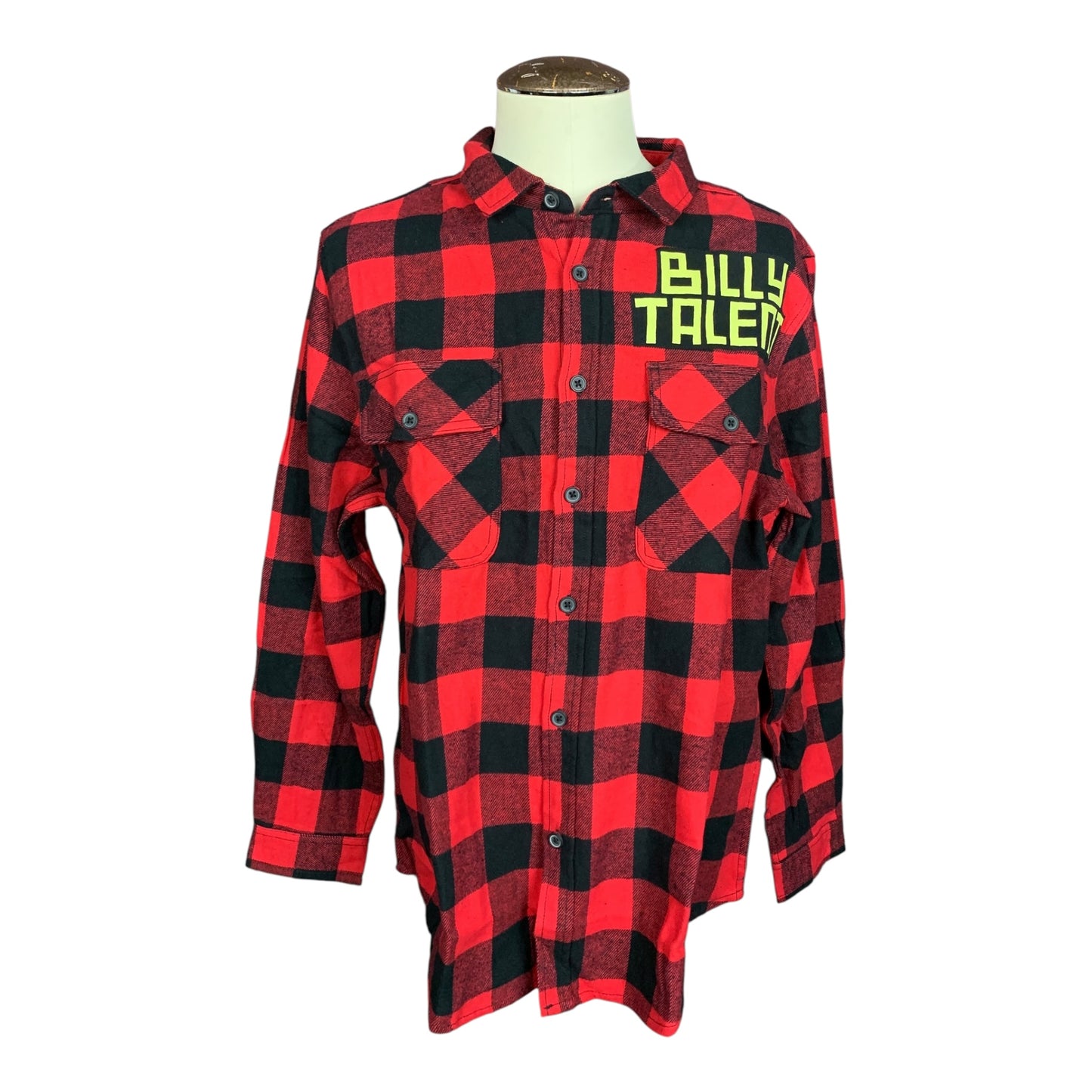 Billy Talent Flannel Shirt Custom Rework XL
